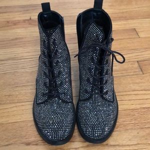 Aldo Sparkly Rhinestone Boots